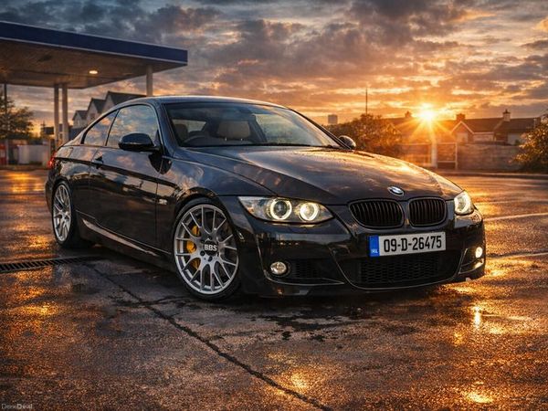 BMW 3-Series Coupe, Diesel, 2009, Black