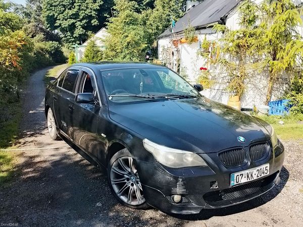 BMW 5-Series Saloon, Diesel, 2007, Black