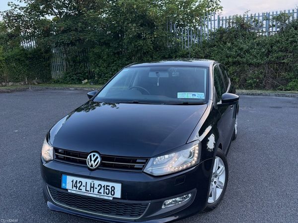 Volkswagen Polo Hatchback, Petrol, 2014, Black