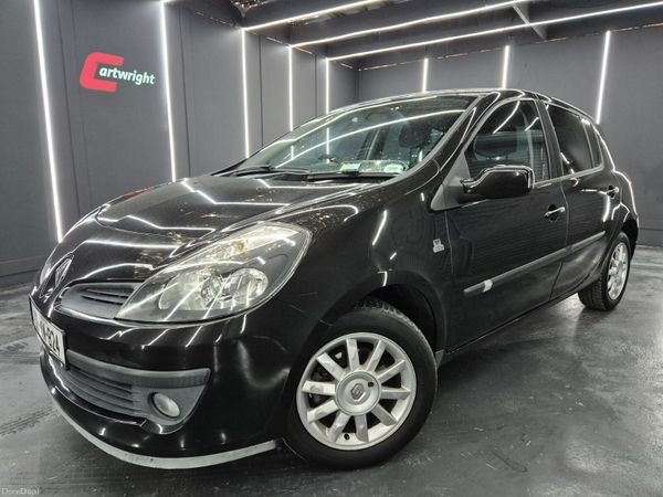 Renault Clio Hatchback, Petrol, 2008, Black