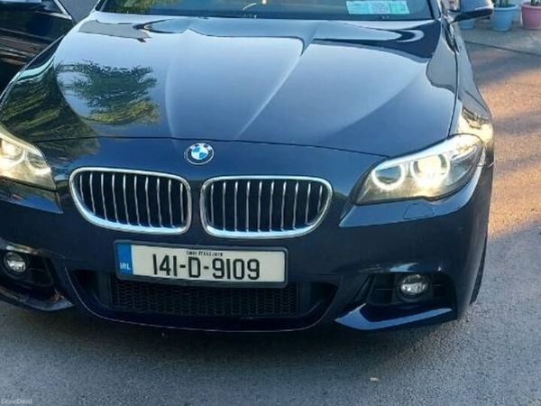 BMW 5-Series Saloon, Diesel, 2014, Blue