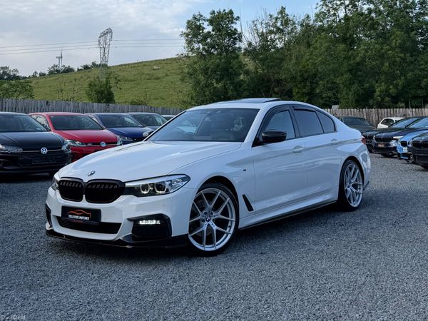 BMW 5-Series Saloon, Diesel, 2019, White