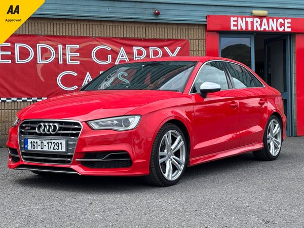 Audi S3 Saloon, Petrol, 2016, Red