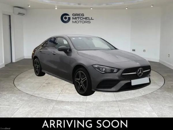 Mercedes-Benz CLA Coupe, Petrol Hybrid, 2023, Grey