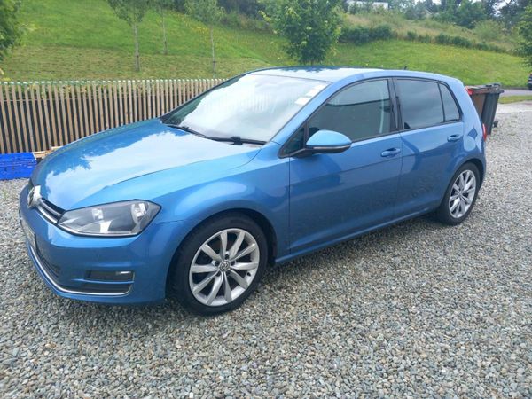 Volkswagen Golf Hatchback, Diesel, 2015, Blue