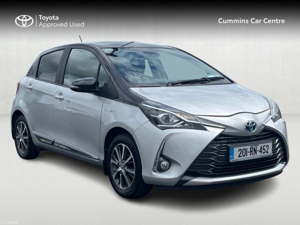 Toyota Yaris Hatchback, Petrol Hybrid, 2020, Grey