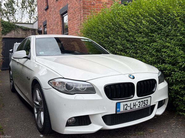 BMW 5-Series Saloon, Diesel, 2012, White