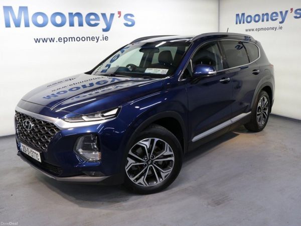 Hyundai Santa Fe SUV, Diesel, 2020, Blue
