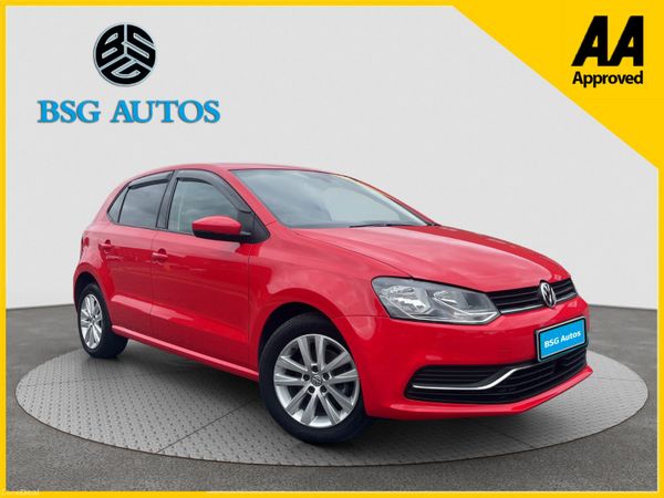 Volkswagen Polo Hatchback, Petrol, 2016, Red