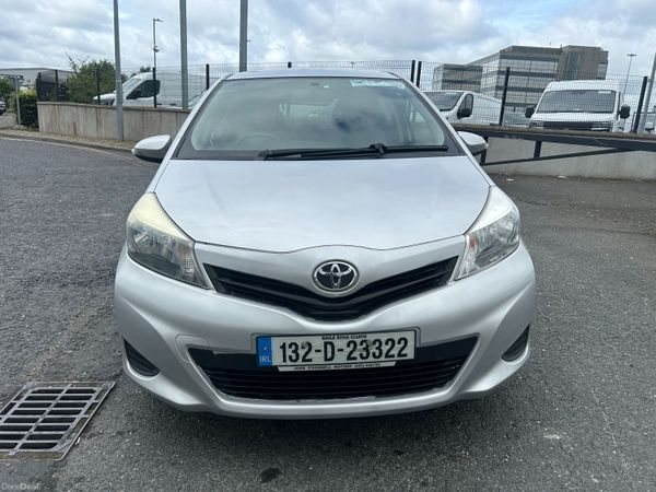Toyota Vitz Hatchback, Petrol, 2013, Silver