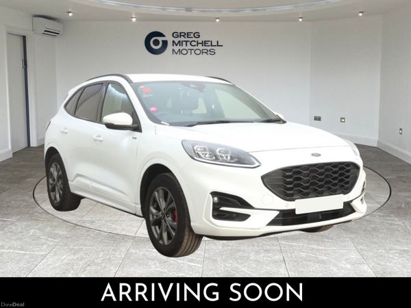 Ford Kuga SUV, Petrol Hybrid, 2023, White