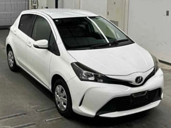 Toyota Vitz Hatchback, Petrol, 2016, White