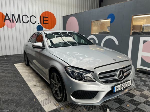Mercedes-Benz C-Class Saloon, Diesel, 2018, Silver
