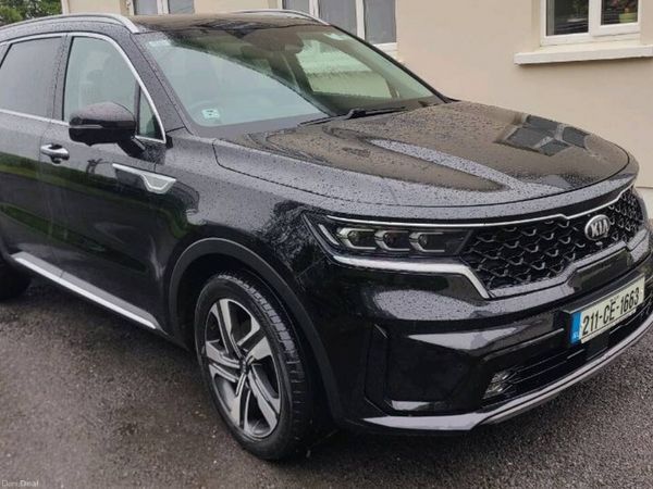 Kia Sorento SUV, Petrol Plug-in Hybrid, 2021, Black