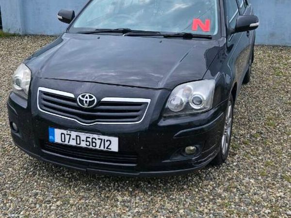 Toyota Avensis Saloon, Petrol, 2007, Black