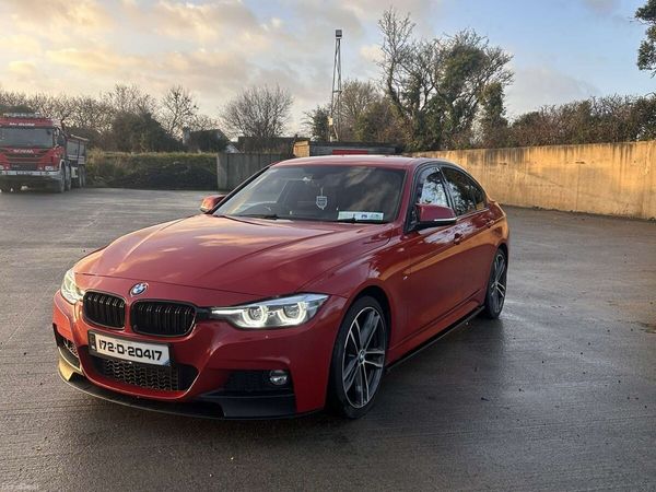 BMW 3-Series Saloon, Diesel, 2017, Red