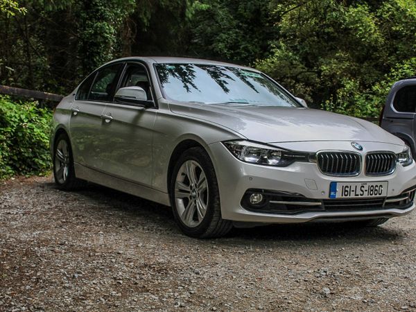 BMW 3-Series Saloon, Petrol Plug-in Hybrid, 2016, White