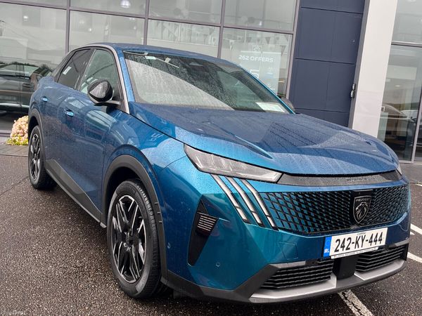 Peugeot 3008 MPV, Petrol Hybrid, 2024, Blue