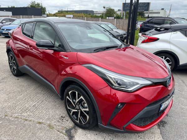 Toyota C-HR Hatchback, Petrol Hybrid, 2020, Red