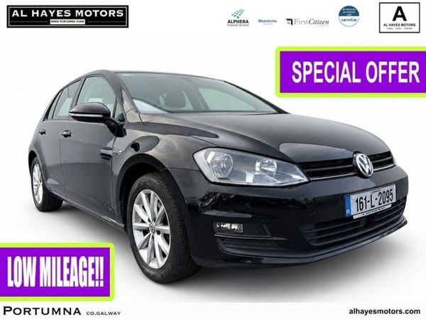 Volkswagen Golf Hatchback, Diesel, 2016, Black