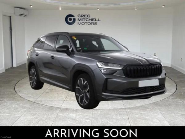 Skoda Kodiaq SUV, Petrol Hybrid, 2025, Grey