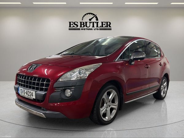 Peugeot 3008 Hatchback, Petrol, 2013, Red