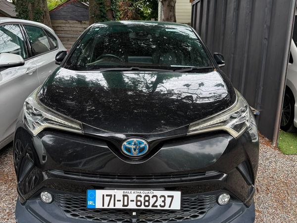 Toyota C-HR SUV, Petrol Hybrid, 2017, Black