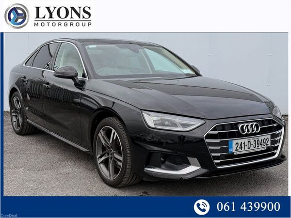 Audi A4 Saloon, Diesel, 2024, Black