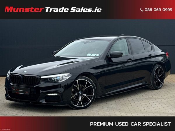 BMW 5-Series Saloon, Diesel, 2020, Black