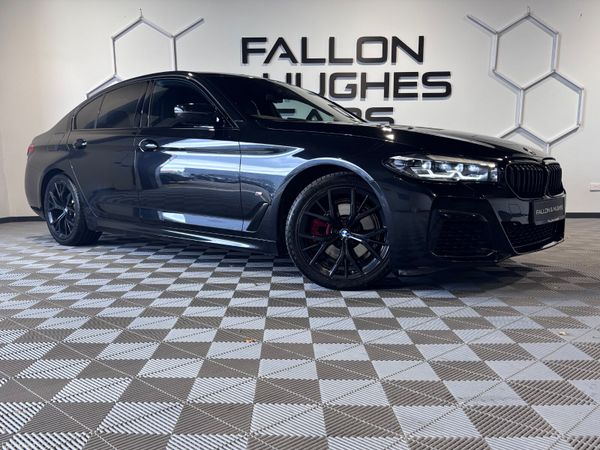 BMW 5-Series Saloon, Diesel, 2020, Black