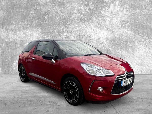 Citroen DS 3 Hatchback, Petrol, 2016, Red