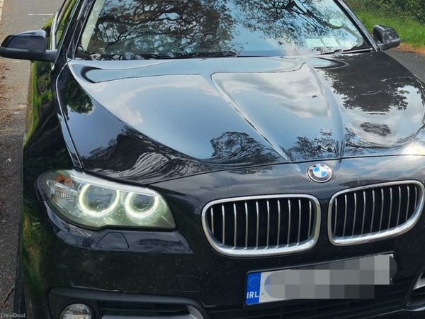 BMW 5-Series Saloon, Diesel, 2013, Black