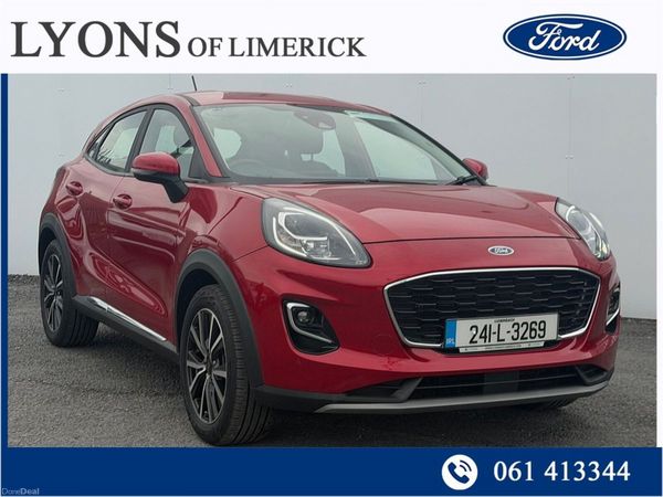 Ford Puma MPV, Petrol, 2024, Red