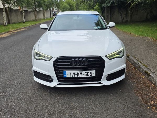 Audi A6 Saloon, Diesel, 2017, White
