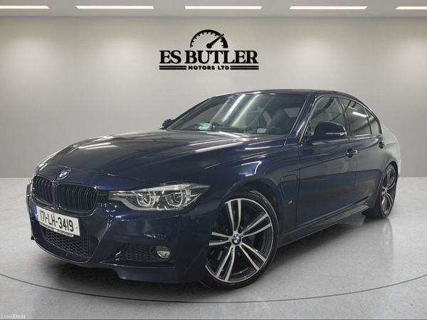 BMW 3-Series Saloon, Petrol Plug-in Hybrid, 2017, Blue