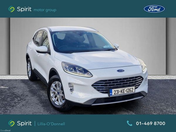 Ford Kuga SUV, Petrol Plug-in Hybrid, 2023, White