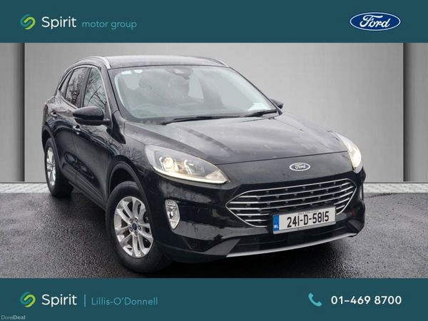 Ford Kuga SUV, Petrol Plug-in Hybrid, 2024, Black