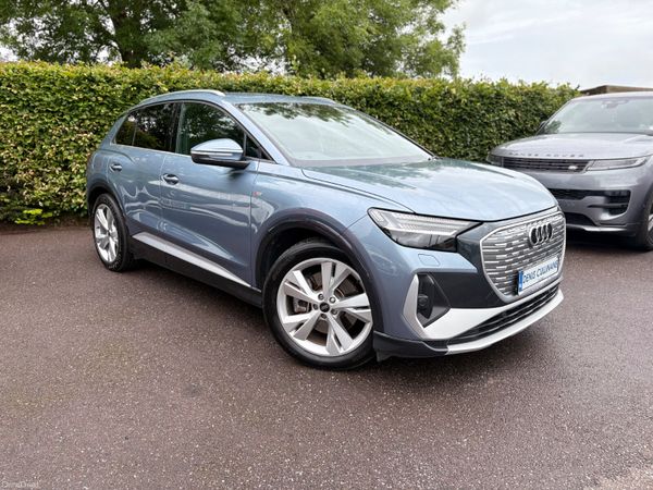 Audi Q4 e-tron SUV, Electric, 2024, Blue