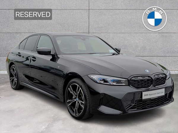 BMW 3-Series Saloon, Petrol Plug-in Hybrid, 2026, Black