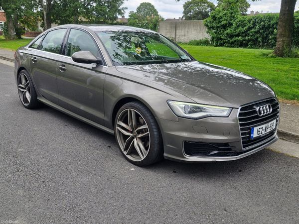 Audi A6 Saloon, Diesel, 2015, Grey