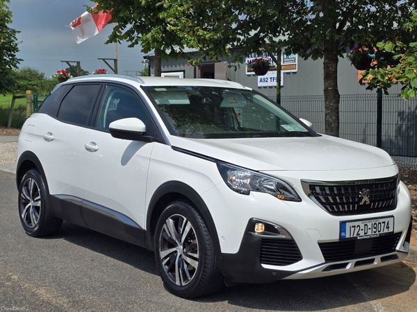 Peugeot 3008 SUV, Petrol, 2017, White