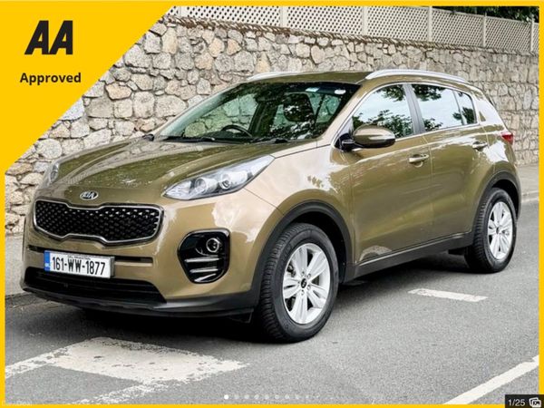 Kia Sportage SUV, Diesel, 2016, Green