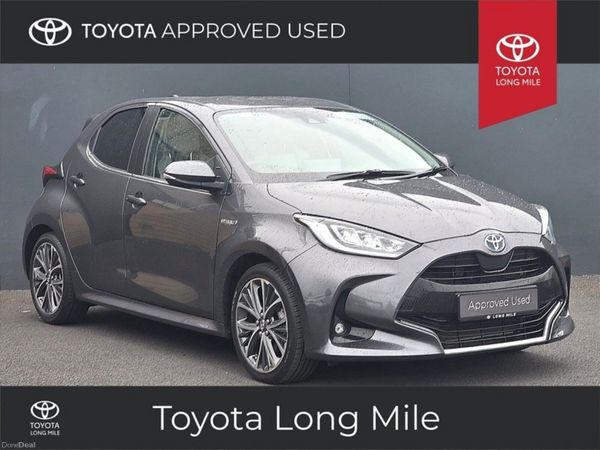 Toyota Yaris Hatchback, Petrol Hybrid, 2021, Grey