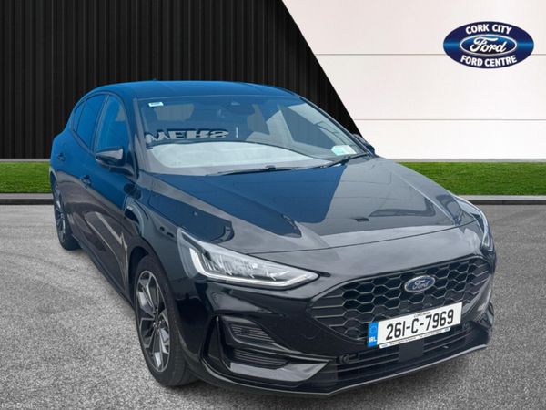 Ford Focus Hatchback, Petrol Hybrid, 2026, Black