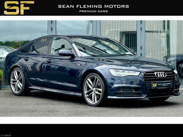 Audi A6 Saloon, Diesel, 2017, Blue