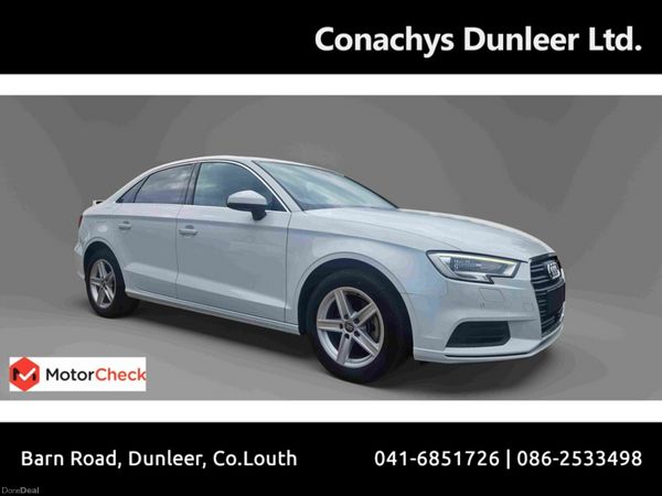 Audi A3 Saloon, Petrol, 2019, White