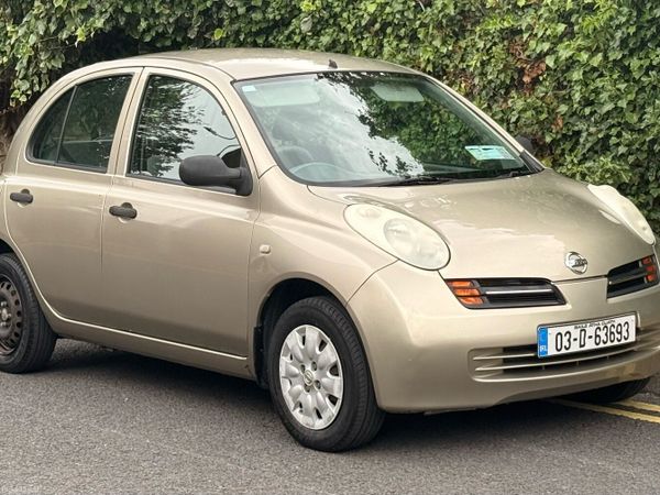 Nissan Micra Hatchback, Petrol, 2003, Gold