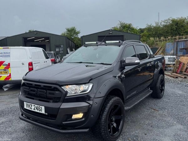 Ford Ranger Pick Up, Diesel, 2016, Black