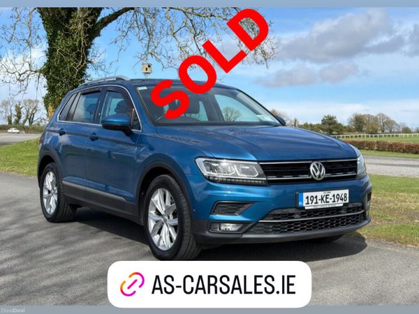 Volkswagen Tiguan SUV, Diesel, 2019, Blue