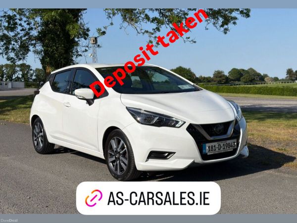 Nissan Micra Hatchback, Petrol, 2018, White